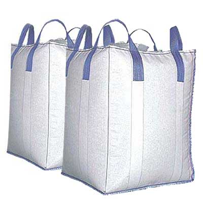 Ton Bag，2200lbs 1 ton SWL @ Safty Factor 5:1 Spout Bottom 36L x 36W x 36H Duffle Top Tubular Bag Woven Polypropylene PP Bags，2 Pack. KINGRUI28 FIBC Bulk Bag 